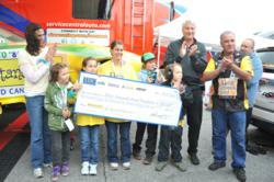 NHRA check presentation